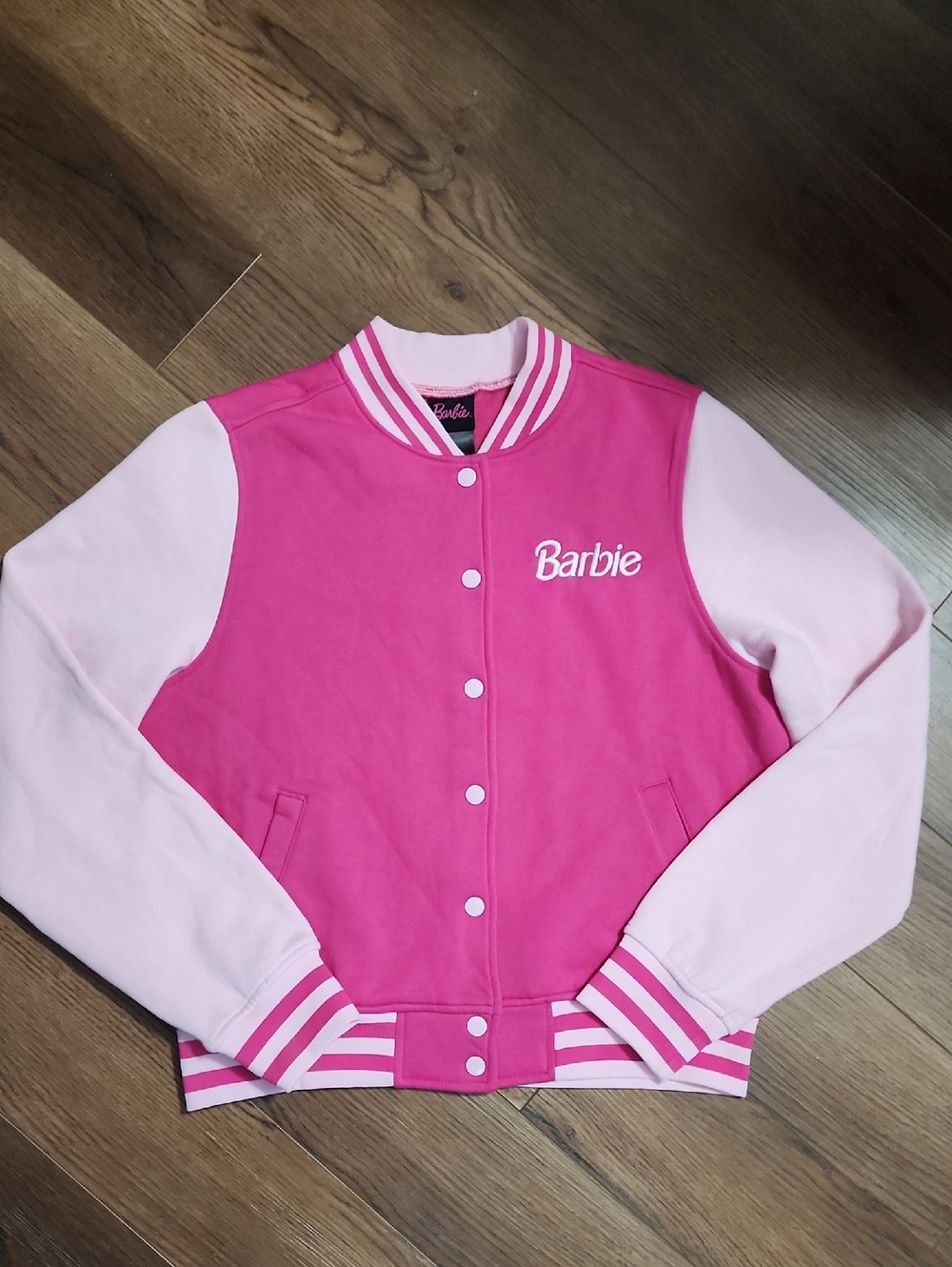Barbie Fleece Varsity Jacket Limited Edition